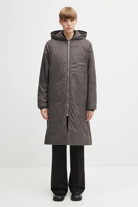 Rick Owens DRKSHDW geacă Sealed Windbreaker culoarea bej, de iarna, DS02E7923.NP