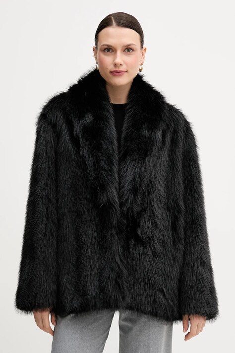 Sandro Ferrone płaszcz kolor czarny S15YBFGENNY