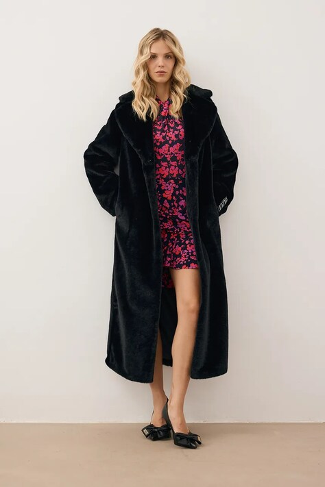 Bizuu płaszcz LIVORNO kolor czarny LIVORNO CZARNY