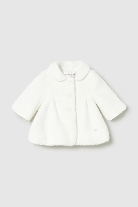 Mayoral Newborn haină de bebe culoarea bej, 2401