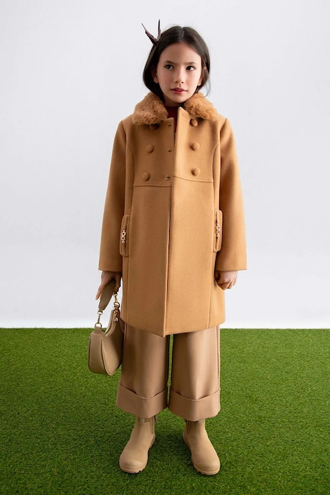 Abel&Lula cappotto bambino/a colore marrone 5846
