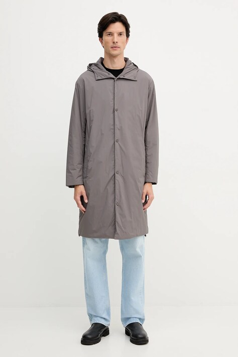 Armani Exchange kurtka kolor szary przejściowa XM001117 AF16341