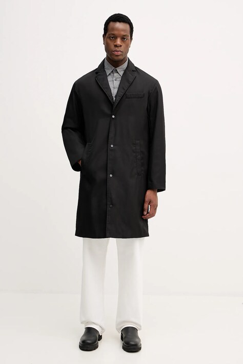 Armani Exchange płaszcz kolor czarny XM001096 AF16672