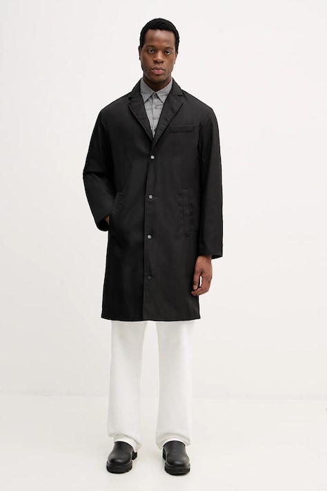 Armani Exchange płaszcz kolor czarny XM001096 AF16672