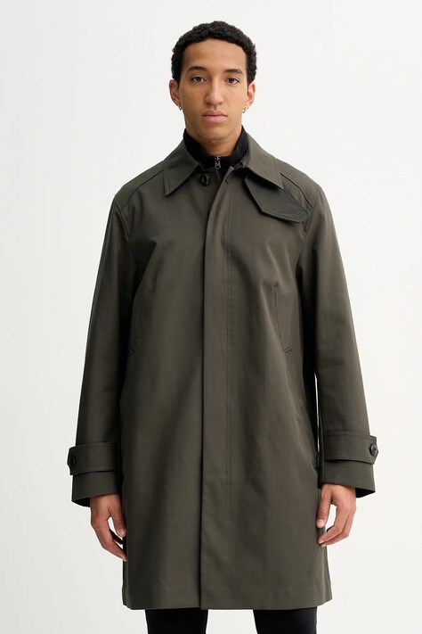 G-Star płaszcz bawełniany 0 kolor zielony D26991.E076