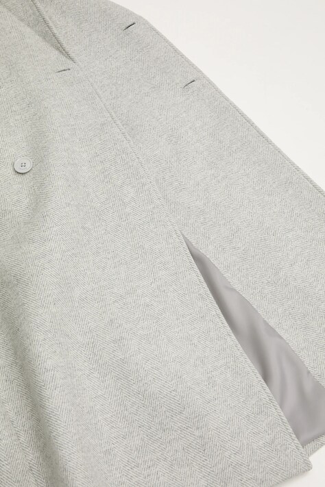 Пальто з додаванням вовни Lacoste — фото 5