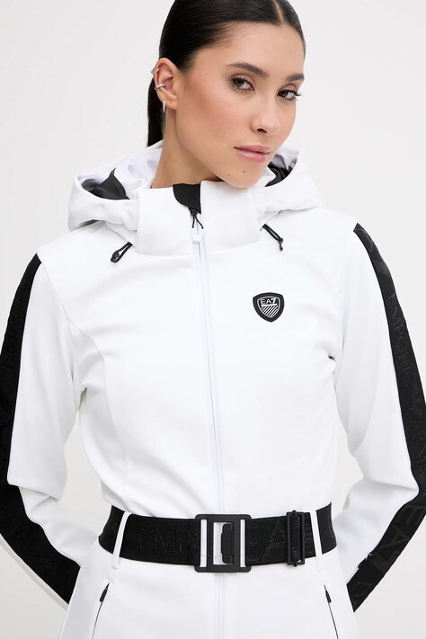 EA7 Emporio Armani kombinezon narciarski kolor biały AF13891.7W000791