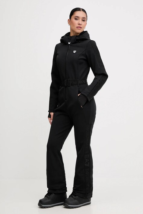 EA7 Emporio Armani kombinezon narciarski kolor czarny AF13891.7W000791