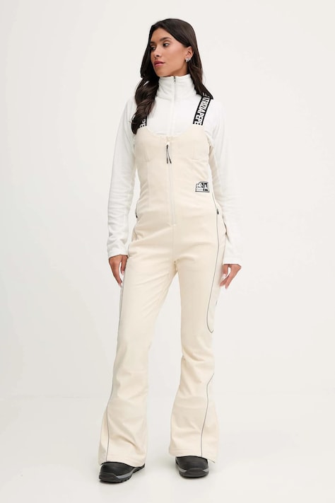 Patrizia Pepe salopetă culoarea bej, 2T0093 A667