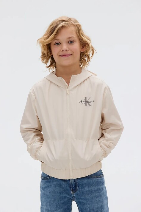 Куртка Calvin Klein Jeans цвет бежевый IB0IB02091