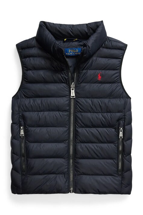 Дитяча безрукавка Polo Ralph Lauren колір чорний 322969872001