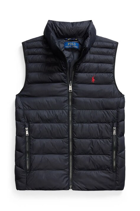 Αμάνικο μπουφάν Polo Ralph Lauren χρώμα: μαύρο, 323969872001