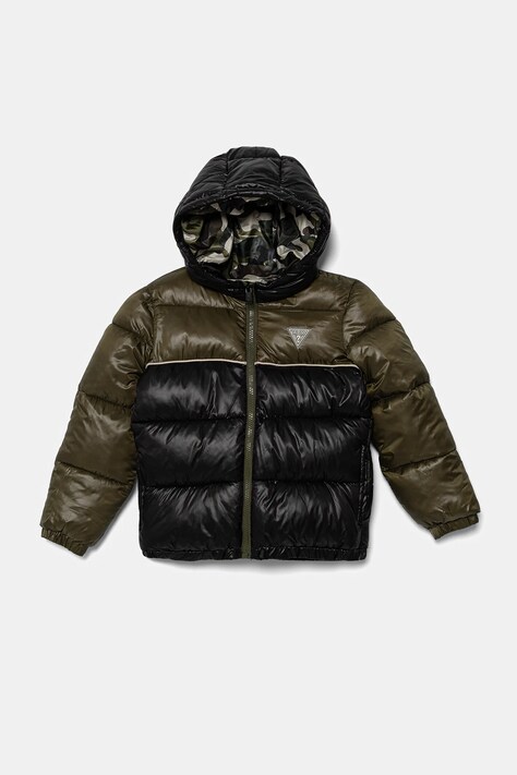 Guess geacă copii culoarea negru, L5YL00 WEGY0