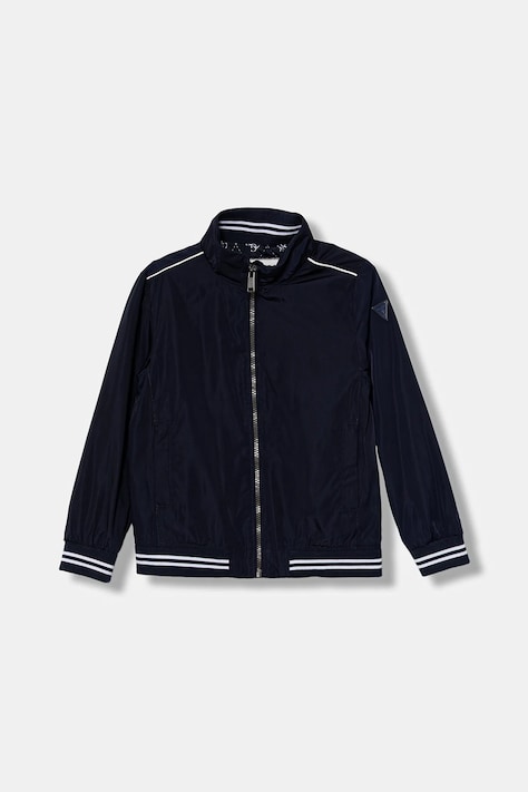 Παιδικό μπουφάν bomber Guess χρώμα: ναυτικό μπλε, L5YL08 WH762