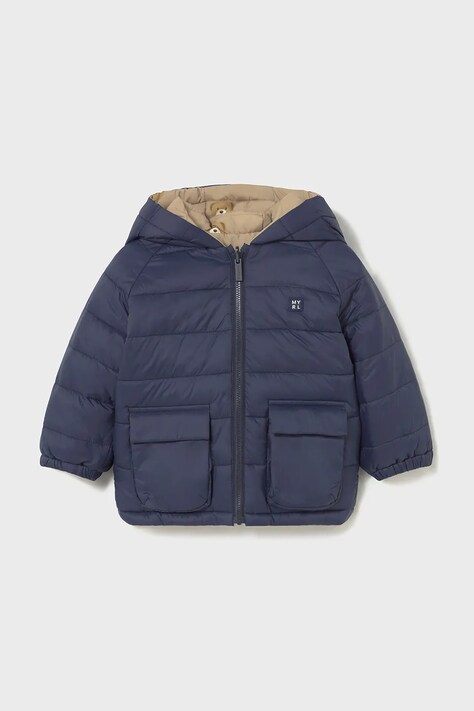 Детская двусторонняя куртка Mayoral цвет синий 2420