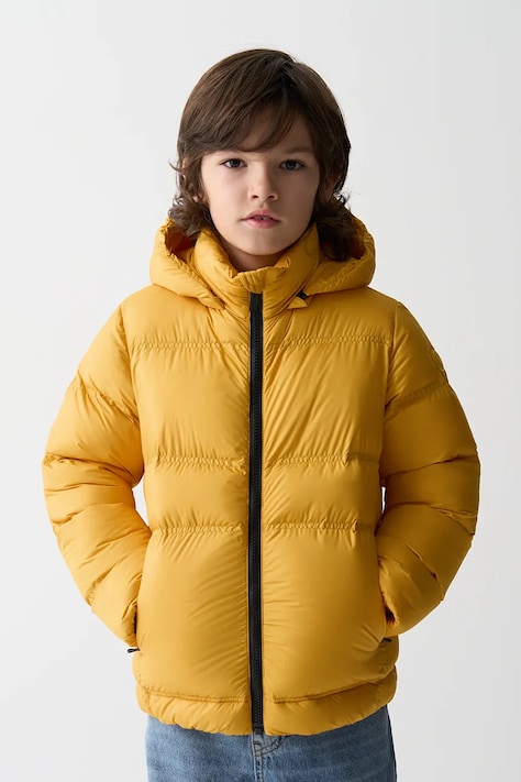 Дитяча пухова куртка Colmar WEIGHTLESS колір жовтий 3460.6ZN