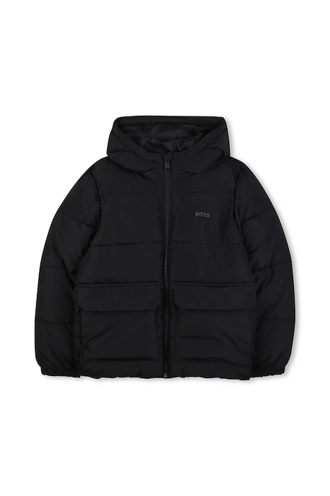 Детская куртка BOSS цвет чёрный J52396