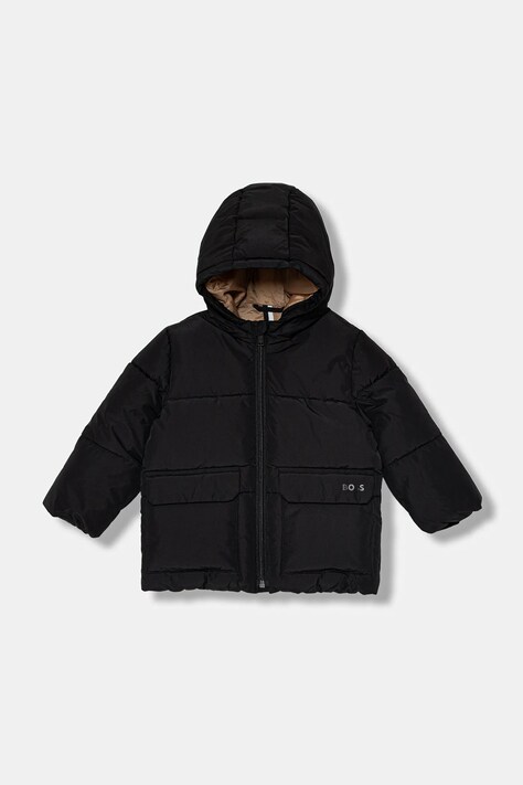 BOSS geacă bebe culoarea negru, J52476