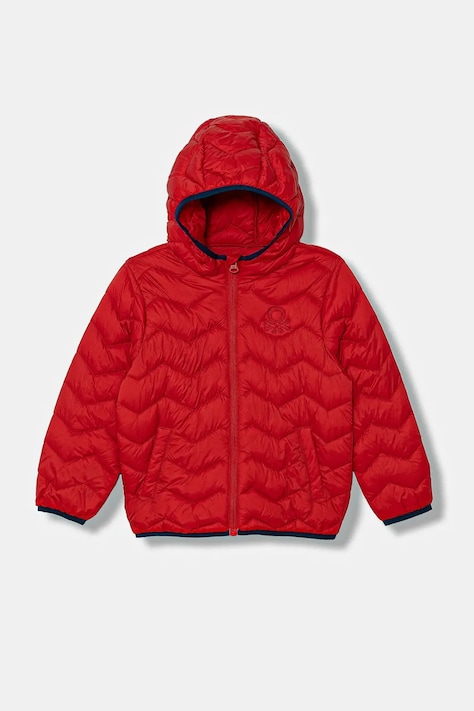 Детско яке United Colors of Benetton в червено 2TWDGN02V