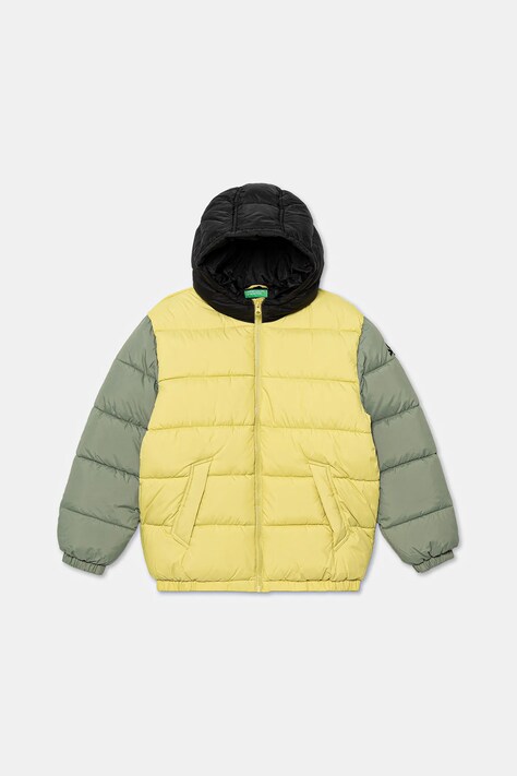 Детская куртка United Colors of Benetton цвет зелёный 2WU0CN06N