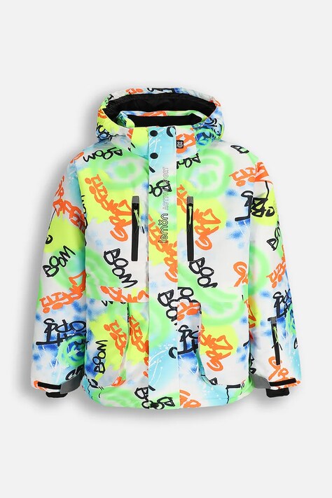 Παιδικό μπουφάν Lemon Explore χρώμα: πολύχρωμο, OUTERWEAR SNOW&SKI BOY