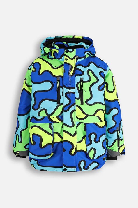 Παιδικό μπουφάν Lemon Explore χρώμα: πολύχρωμο, OUTERWEAR SNOW&SKI BOY