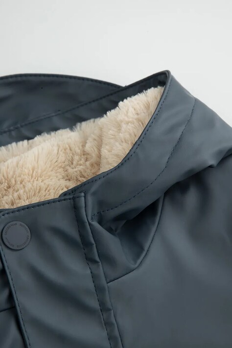 Coccodrillo kurtka przeciwdeszczowa dziecięca kolor granatowy OUTERWEAR BOY KIDS