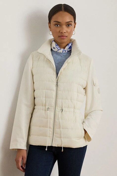 Μπουφάν Lauren Ralph Lauren χρώμα: μπεζ, 297979536