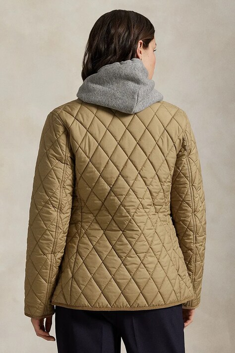 Polo Ralph Lauren kurtka kolor beżowy przejściowa 211965336