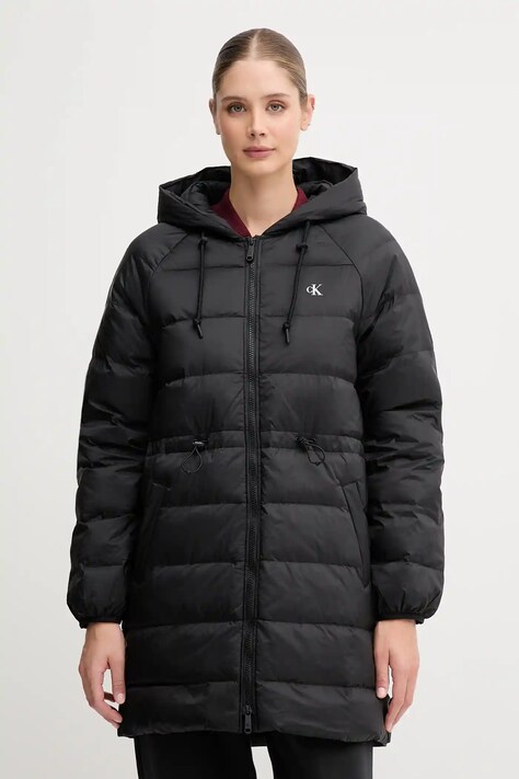 Куртка Calvin Klein Jeans колір чорний демісезонна LV047C523G