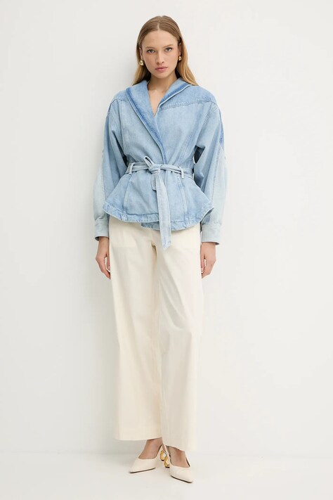 Джинсова куртка BOSS Orange C_DNM JACKET PANELED — фото 2