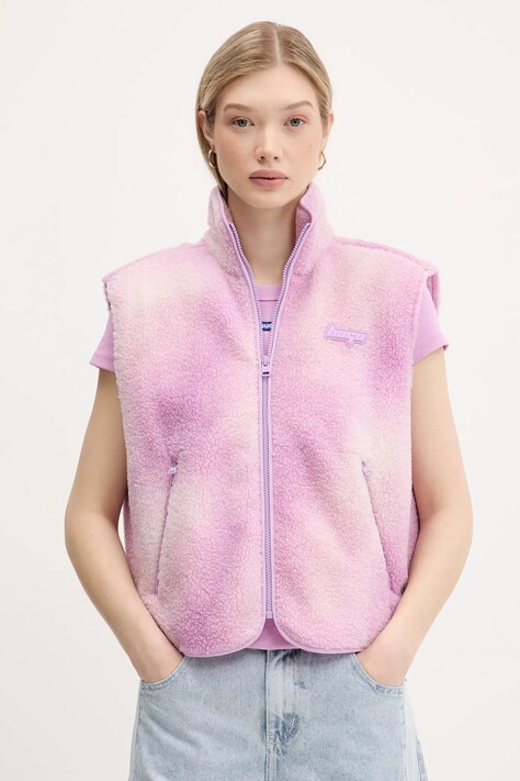 Hugo Blue vestă culoarea violet, de tranzitie, 50541231