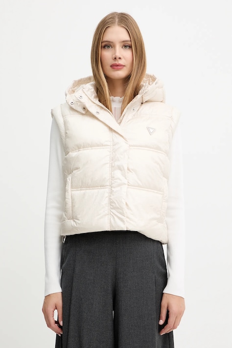 Елек Guess ERNESTINE в бежово зимен модел W5YL11 WHDO2