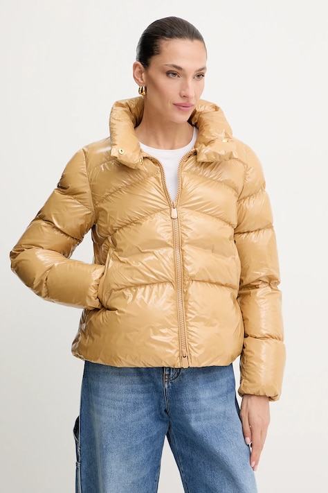 Bunda Pinko zelená farba, zimná, 101598 A2P7