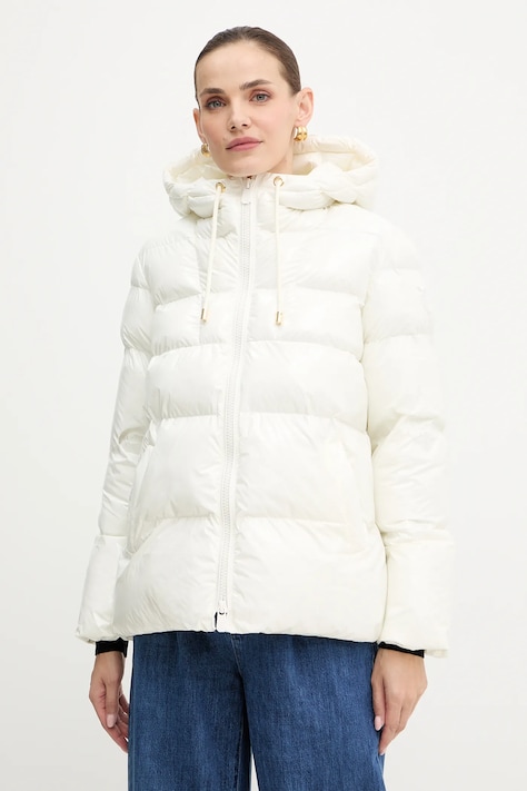 Яке Pinko в бяло зимен модел 101597 A2P7