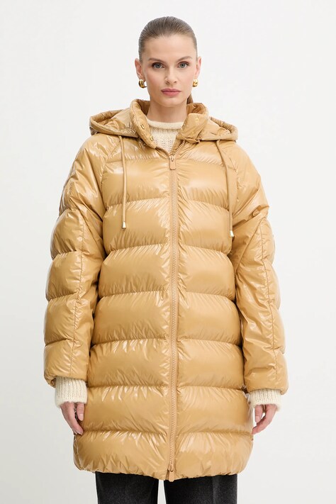 Pinko geacă culoarea verde, de iarnă, 105335 A00N