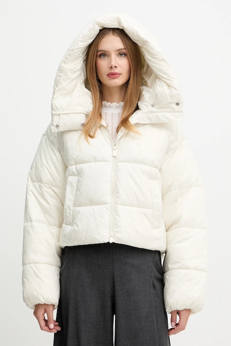 Куртка Pinko колір бежевий зимова 105438 A2PY