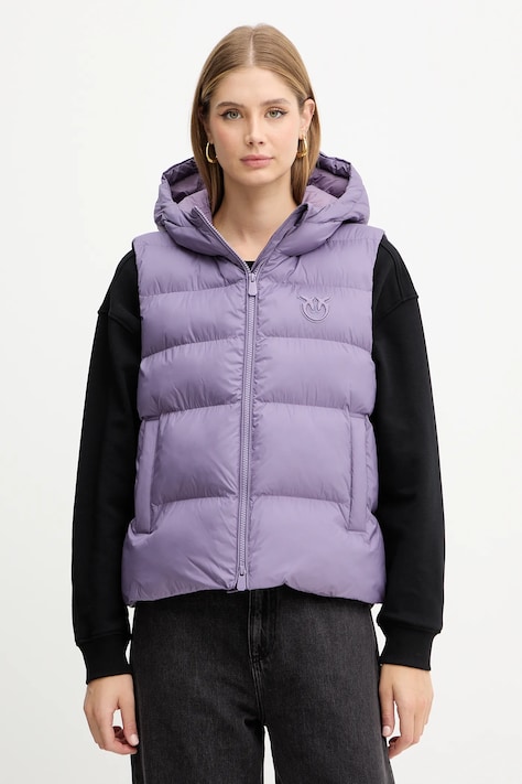 Pinko vestă culoarea violet, de iarnă, 105477 A2P6