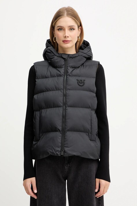 Безрукавка Pinko цвет чёрный зимняя 105477 A2P6