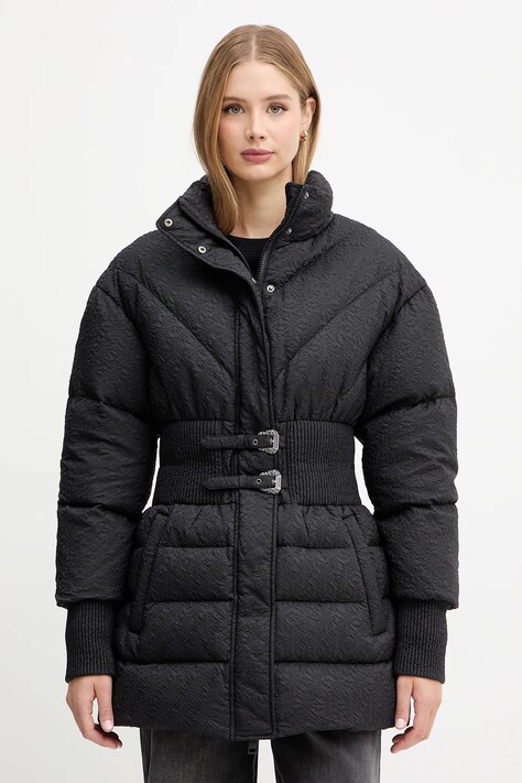 Пуховая куртка Versace Jeans Couture цвет чёрный зимняя 79HAUD15 CQ15D