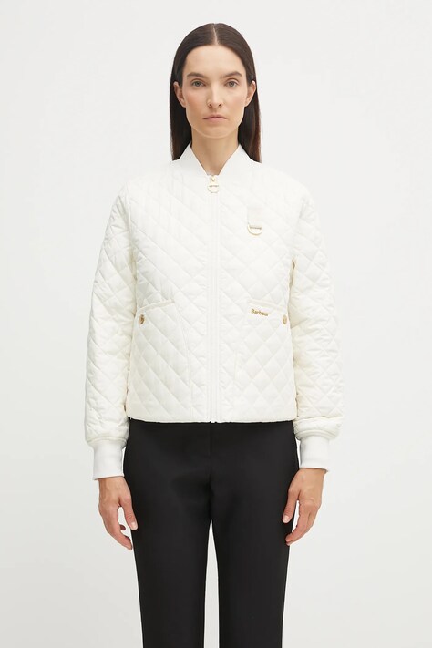 Barbour jacket REYNA beige color LQU1826