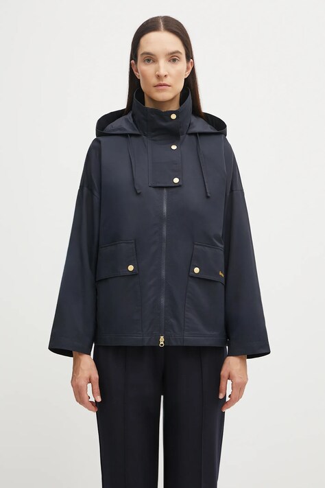 Barbour jacket CECILE navy blue color LSP0240