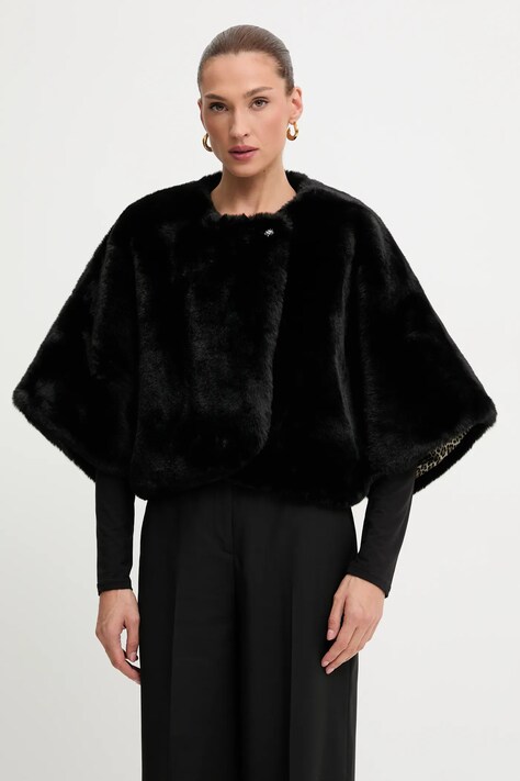 Blugirl Blumarine płaszcz kolor czarny PF5006.T0300