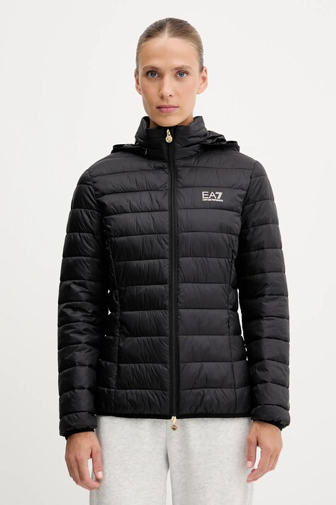EA7 Emporio Armani kurtka kolor czarny przejściowa AF12477.7W000473