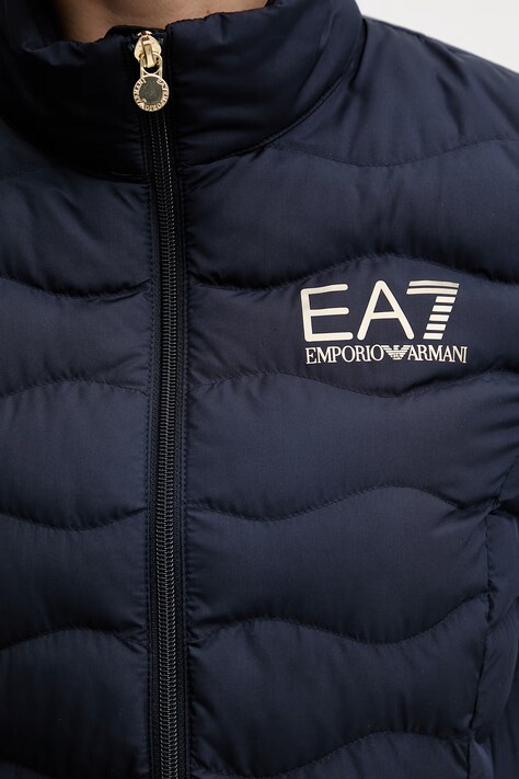 EA7 Emporio Armani демісезонна куртка жіноча — AW25-KUD0C0, темно-синій — фото 5