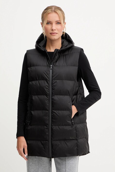 MM vestă LODOLA culoarea negru, de iarnă, 2526296018600