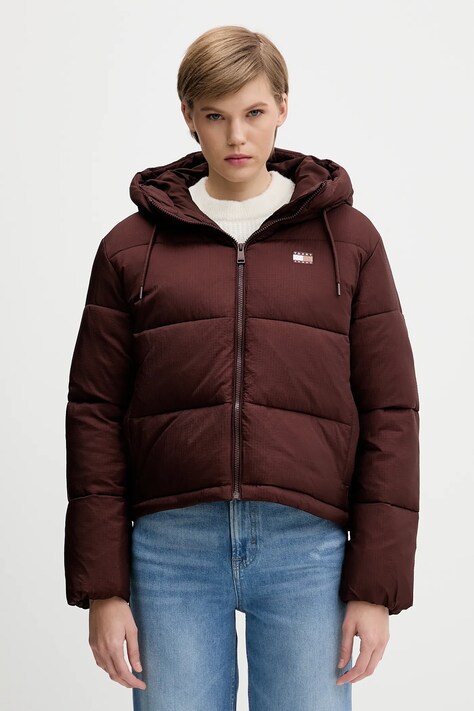 Tommy Jeans giacca colore marrone  DW0DW21625