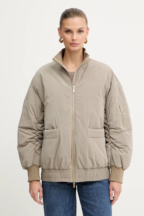 Armani Exchange kurtka kolor zielony zimowa oversize XW000670 AF16210