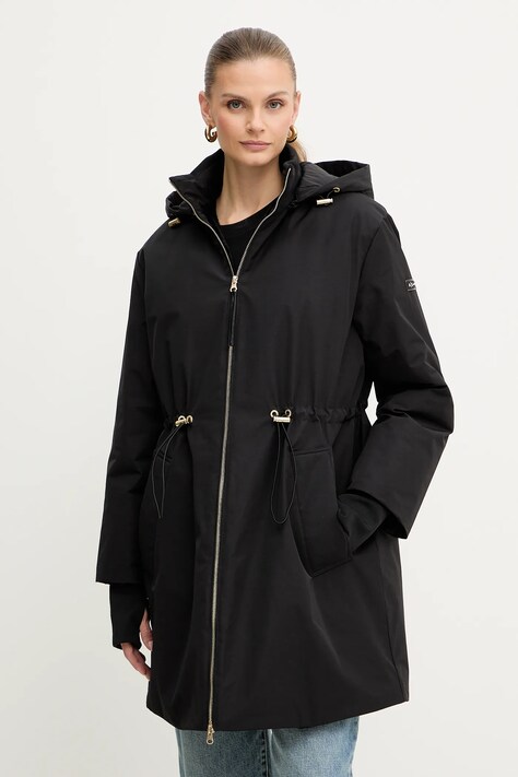 Armani Exchange kurtka kolor czarny przejściowa XW000712 AF16215