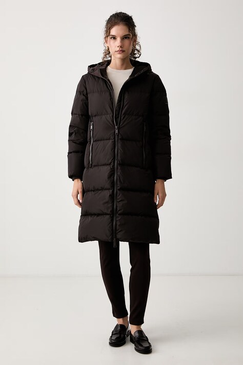 Armani Exchange Pernati kaput za žene smeđi XW000251 AF12286